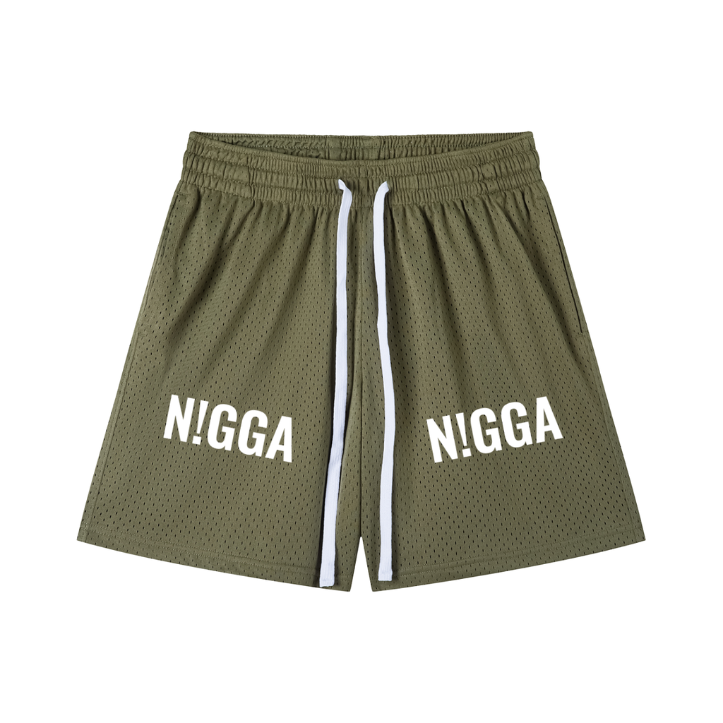 N!GGA Mesh Shorts
