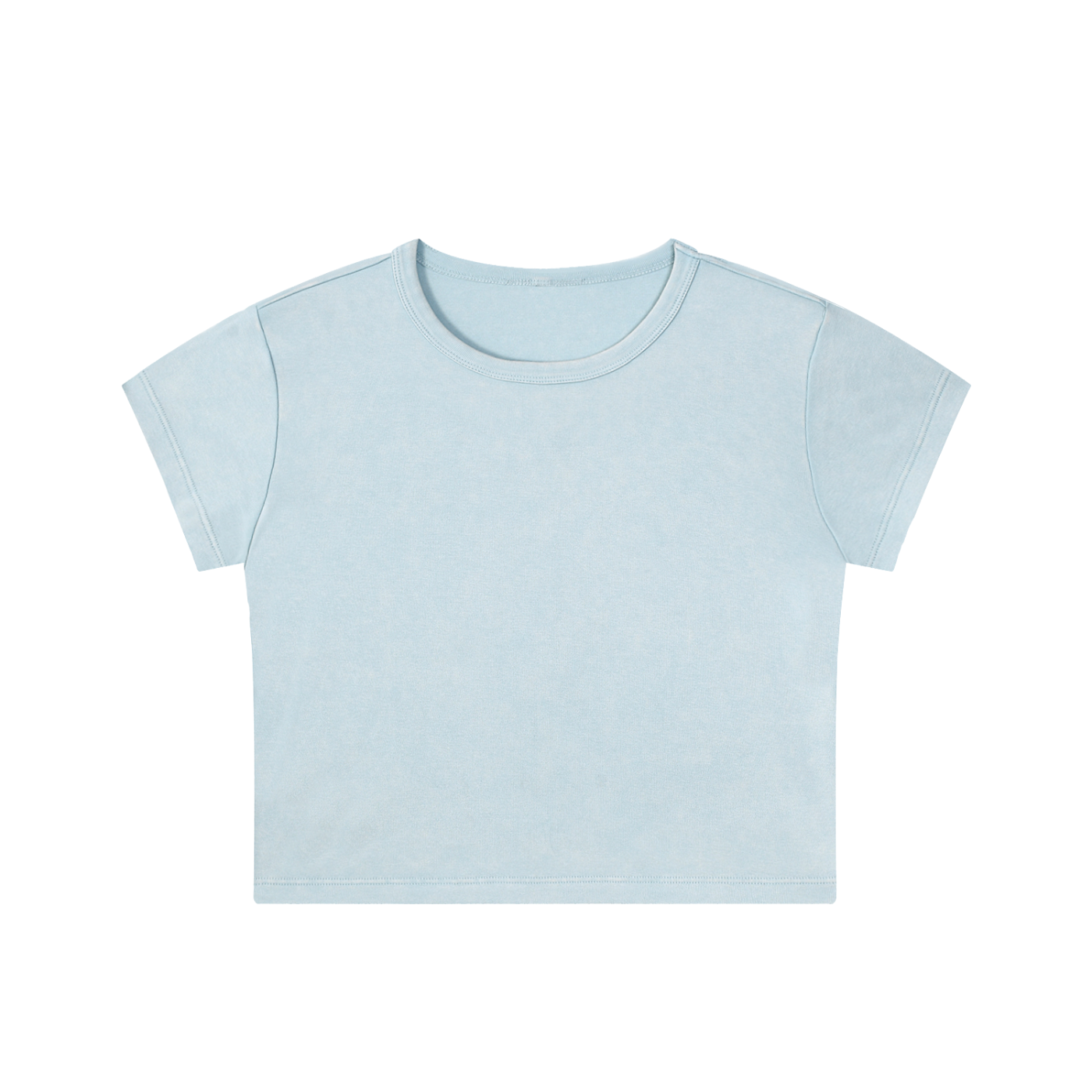 Snow Washed Crop Top